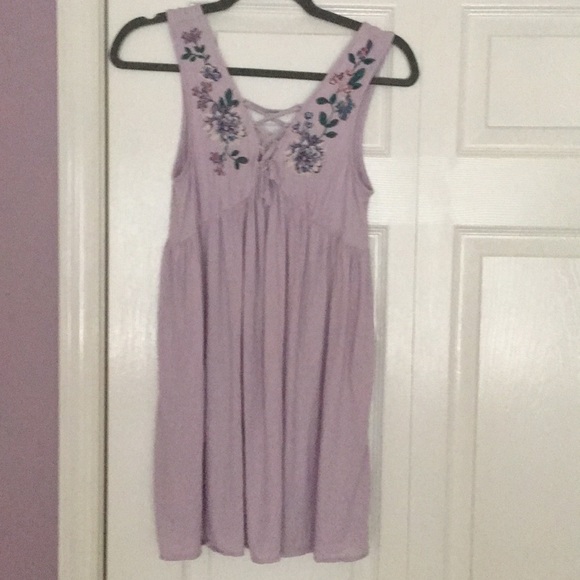 lilac sundress